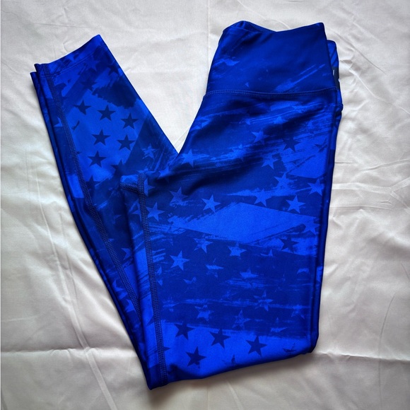 Nike Women's Blue Star Pattern Jeggings - Picture 2 of 5